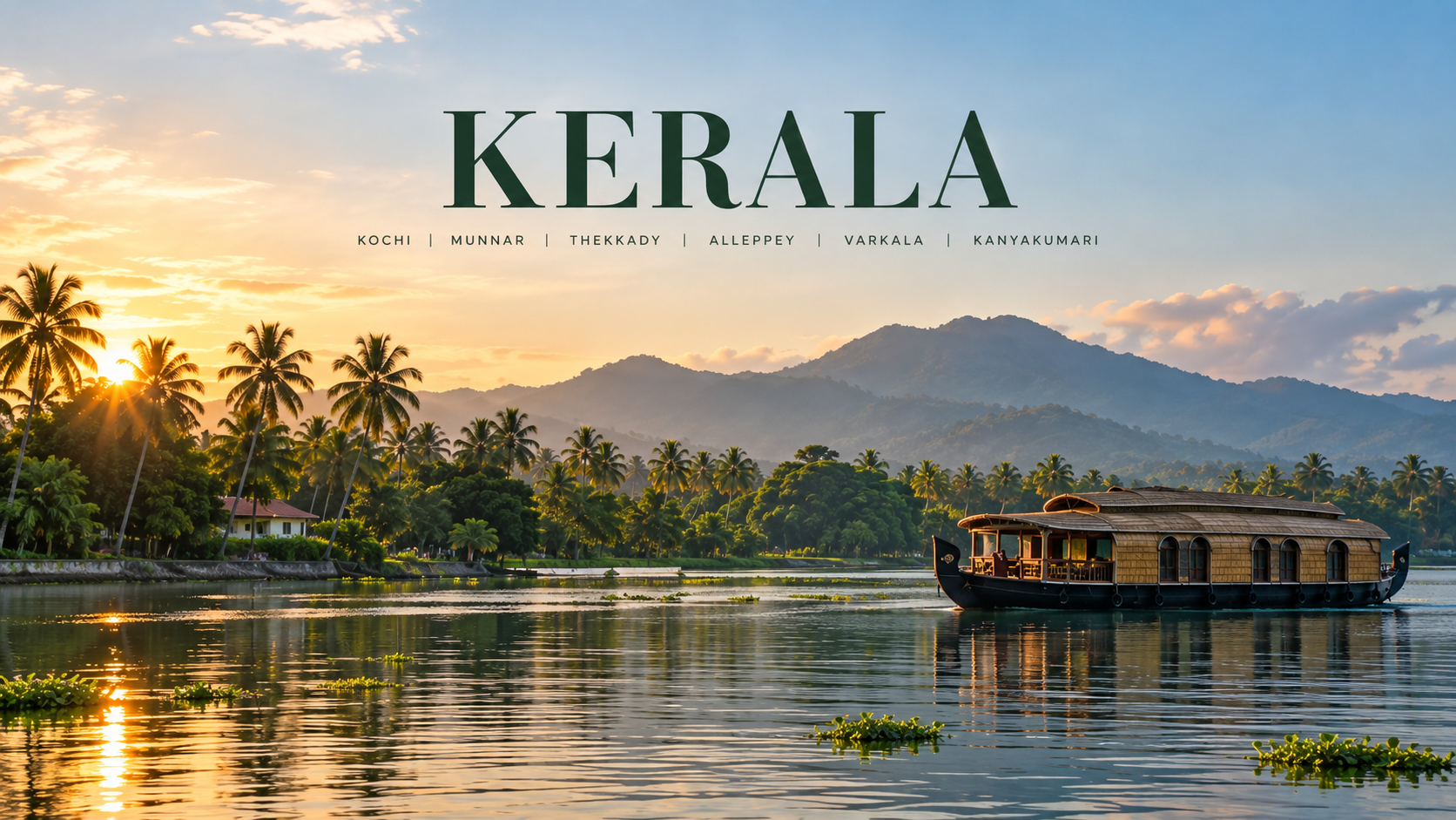 Kerala with Kanyakumari (6N/7D + Train Journey)